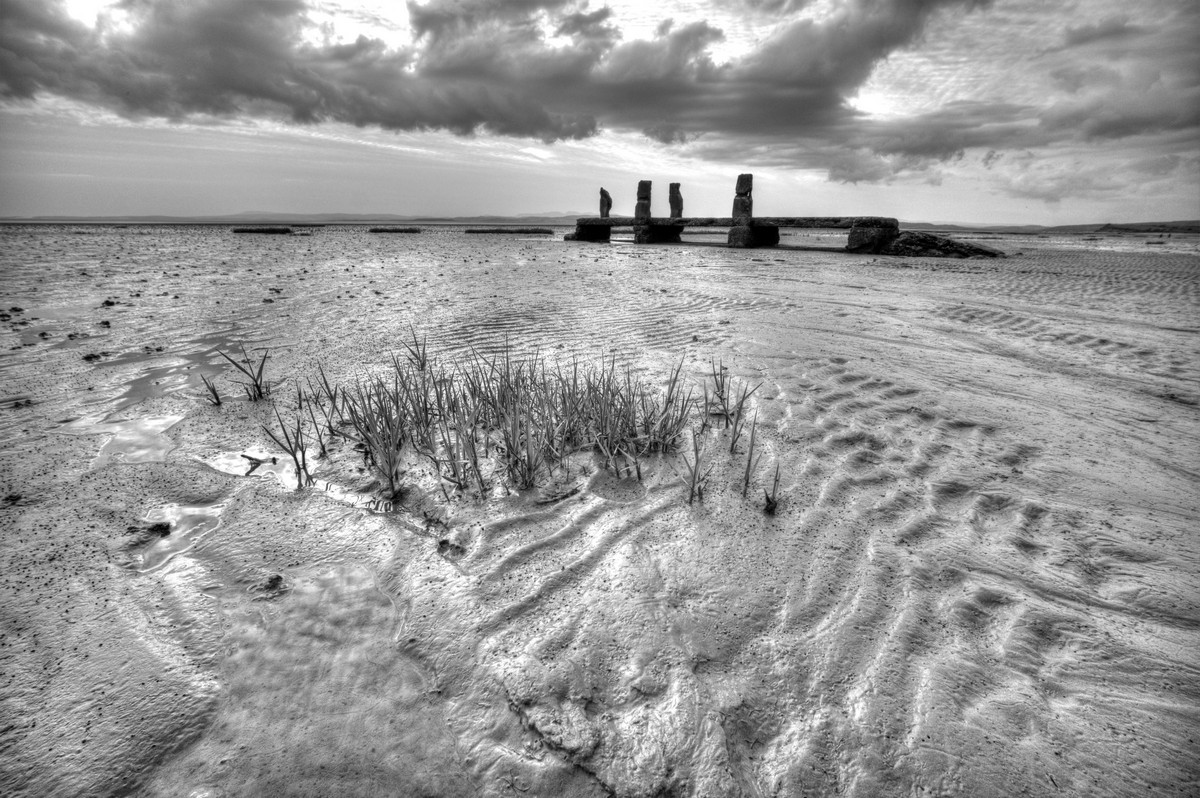 Hest Bank – the old concrete landing stage