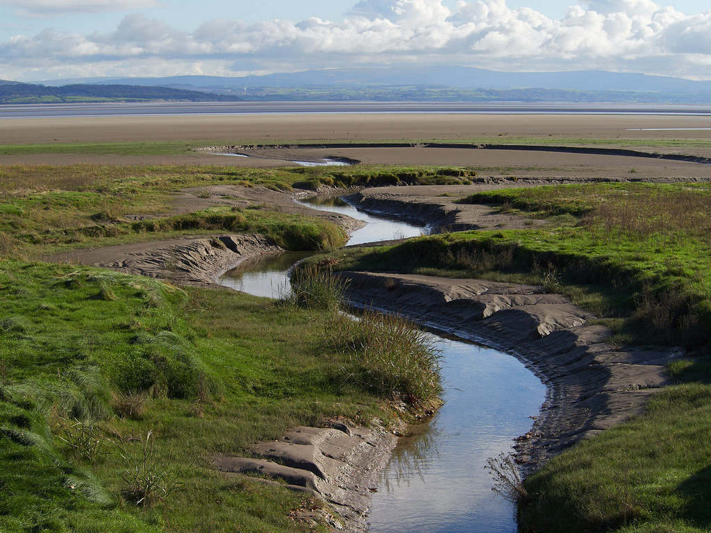 Grange-over-Sands looking towards Carnforth