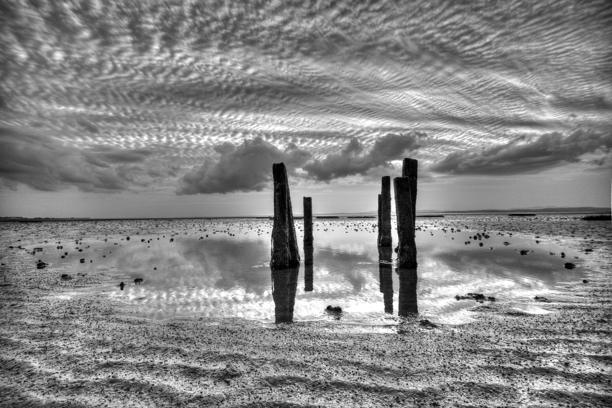 Hest Bank – the old wooden landing stage